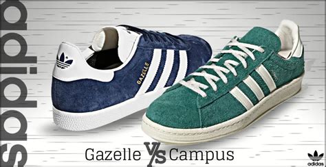 verschil tussen adidas campus en gazelle|Adidas Campus vs. Gazelle Sneaker Comparison .